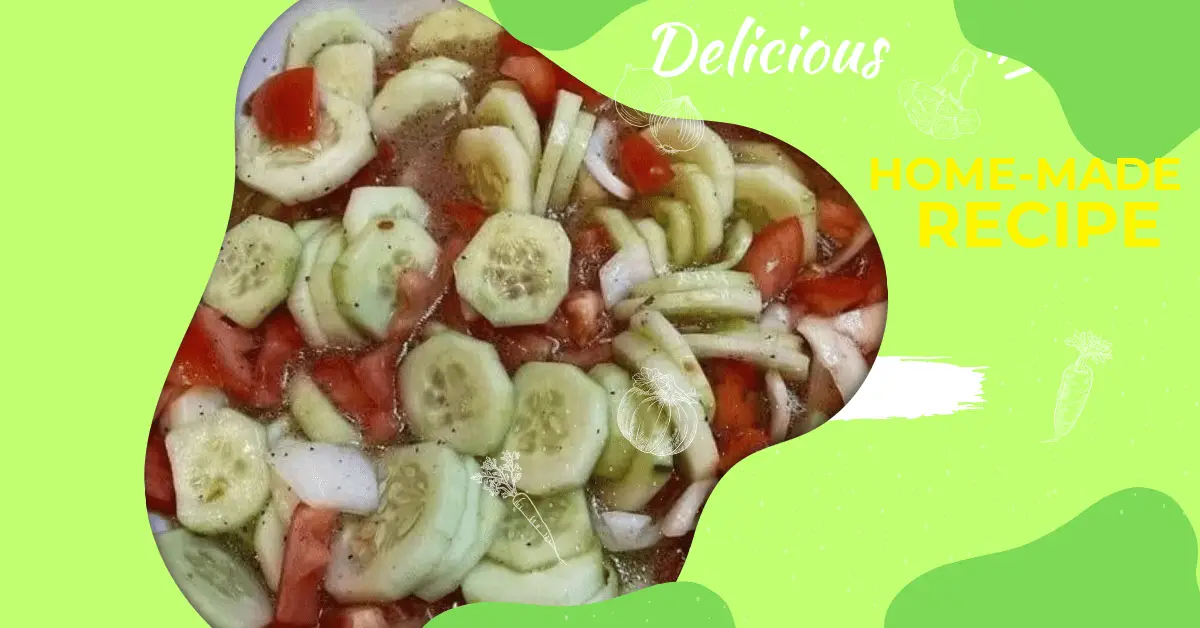 Cucumber Tomato Salad Recipe