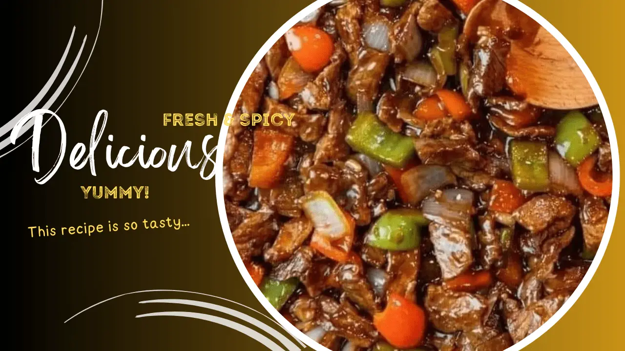 Savor the Flavor Authentic Chinese Pepper Steak with Onions