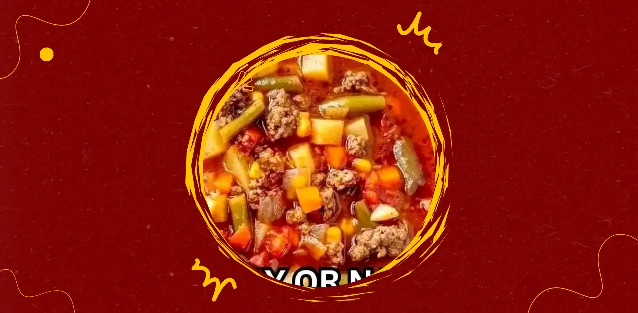 Vegetable Beef Soup Recipe