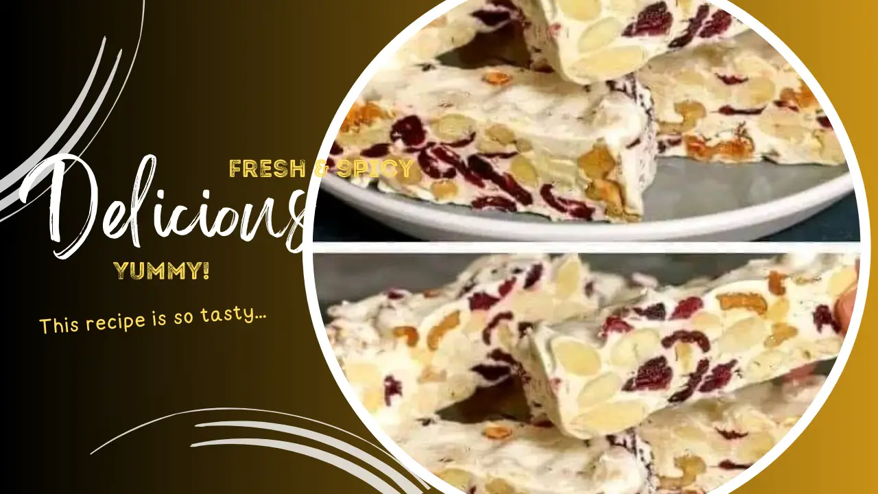 Delightful Cranberry Nougat Recipe