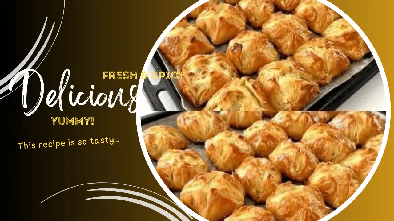 Golden Puff Pastry Rolls with Savory Fillings