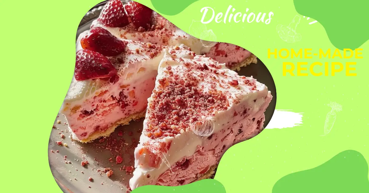 Strawberry Shortcake Ice Cream Cake Recipe