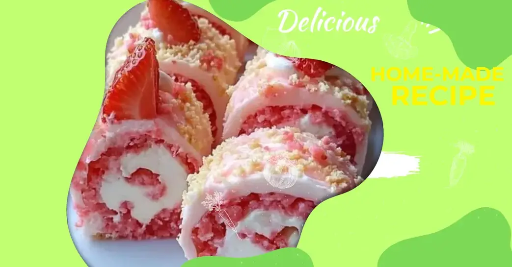 Strawberry Roll Cake Recipe