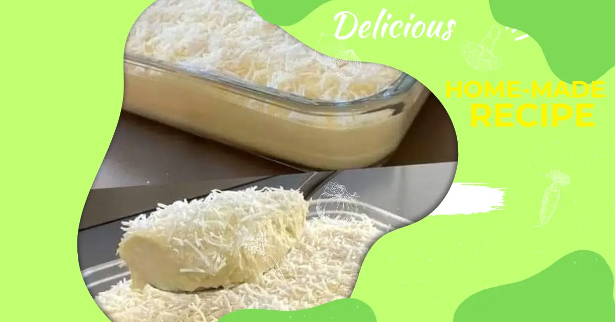 Coconut and Condensed Milk Dessert Recipe