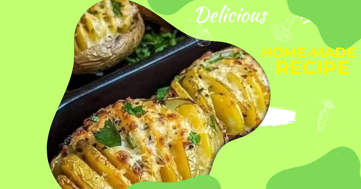 Garlic and Herb Baked Potatoes Recipe