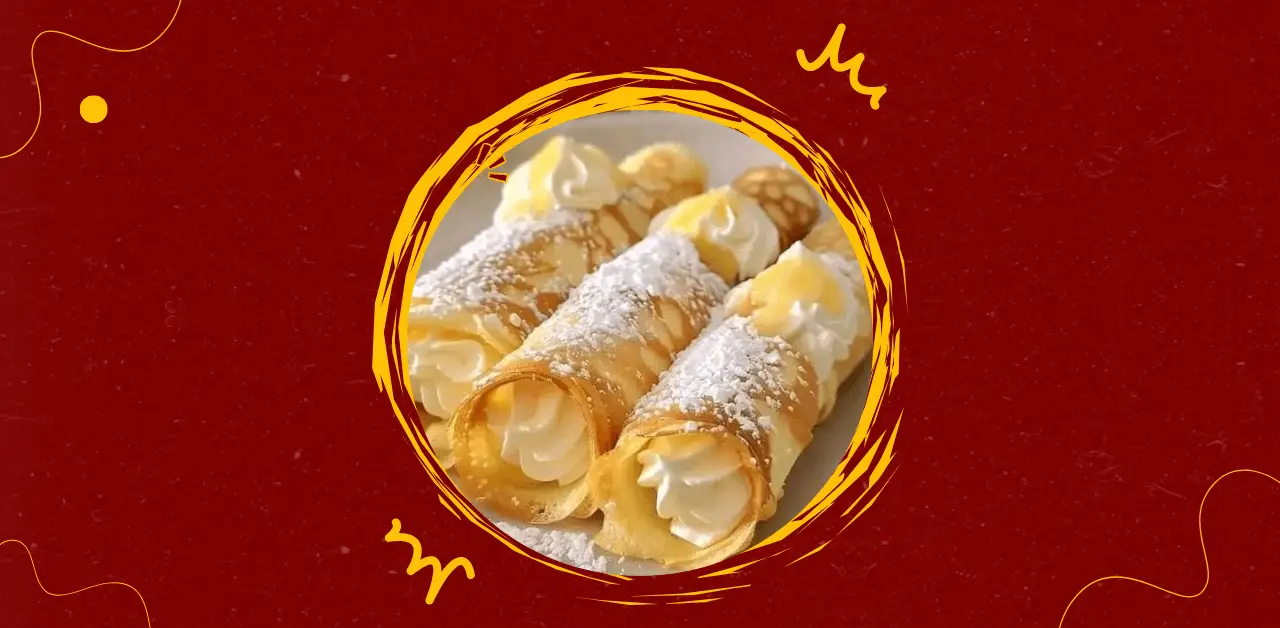 Lemon Cream Filled Crepes Recipe