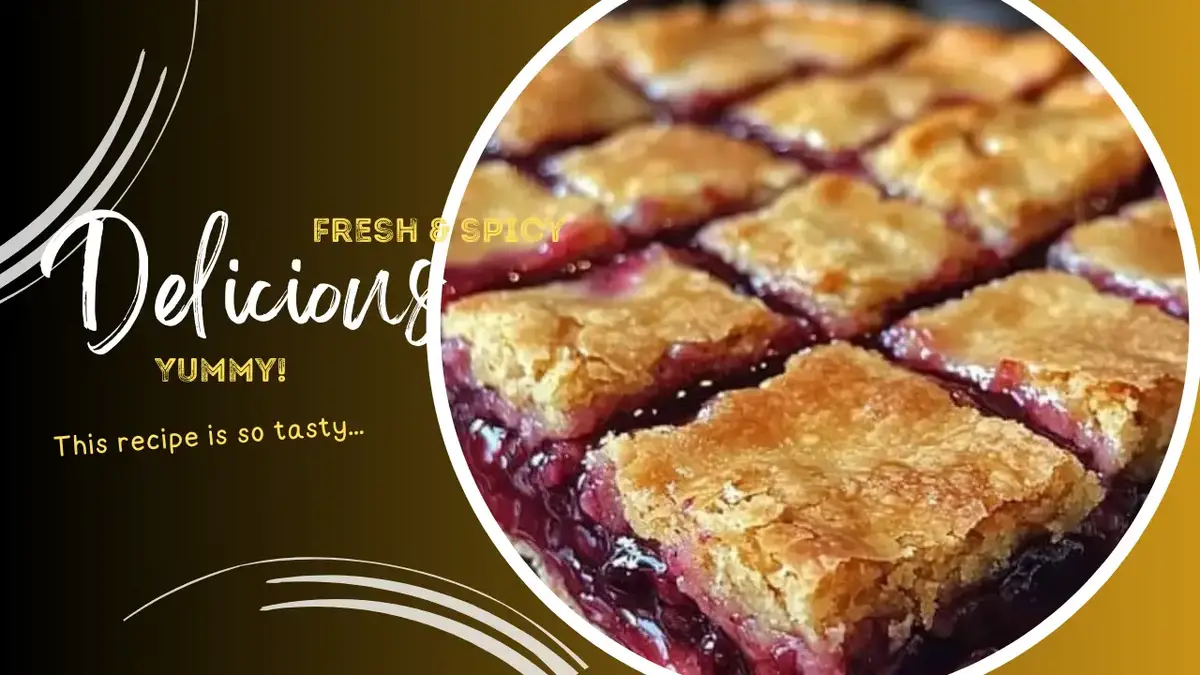 Cherry Pie Bars – A Sweet, Tangy Delight for Every Occasion