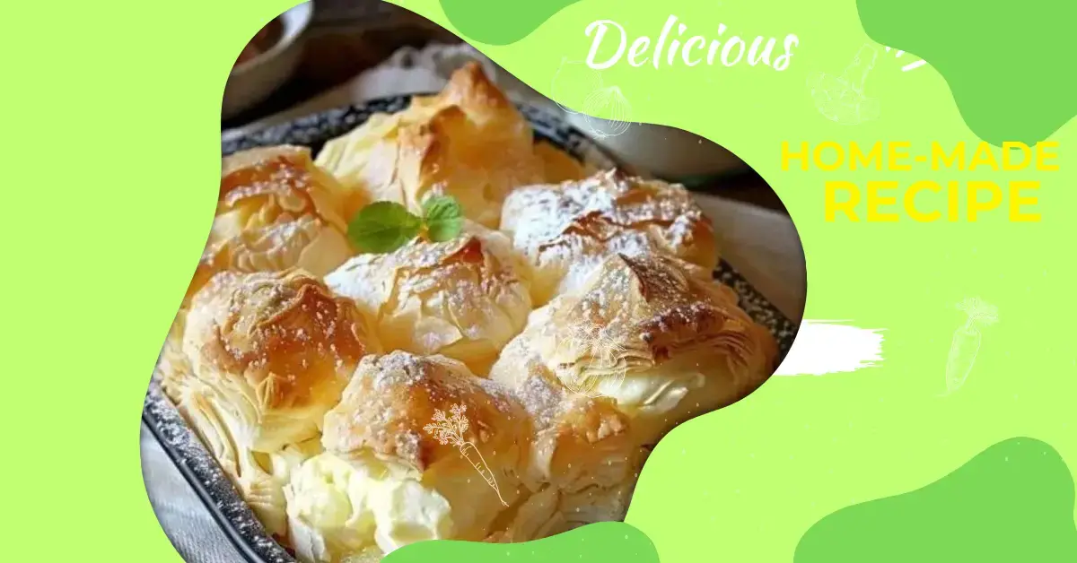 Cream Puffs with Vanilla Custard Recipe