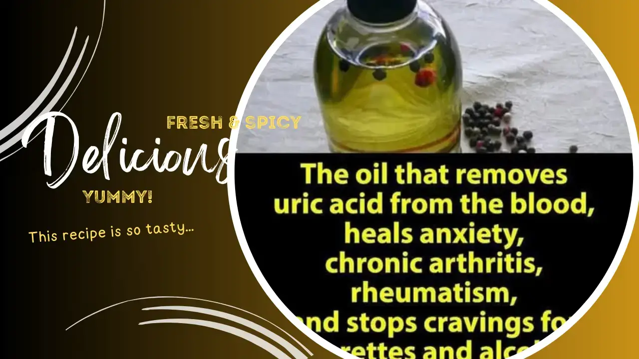 Natural Oil for Uric Acid, Inflammation, and Cravings