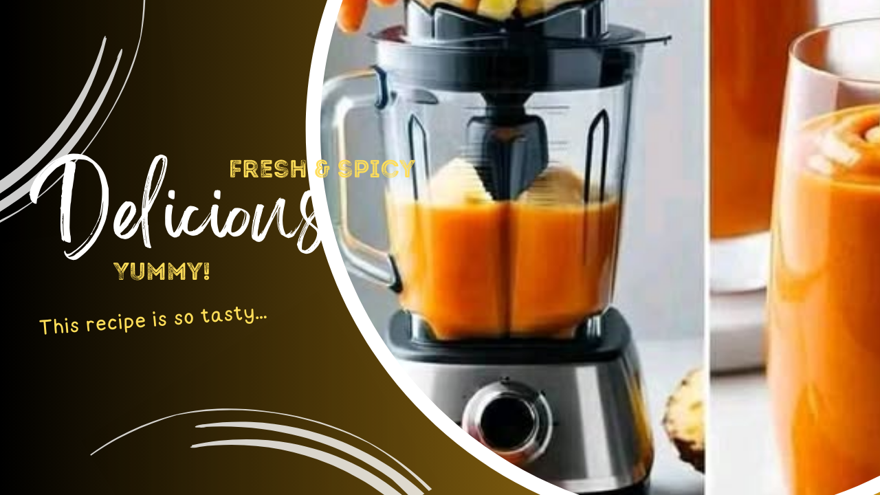 Carrot Pineapple Smoothie Recipe
