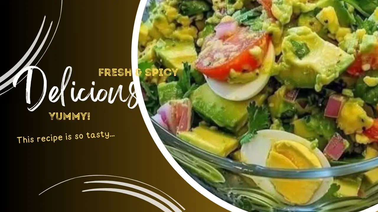 Fresh Avocado and Egg Salad Recipe