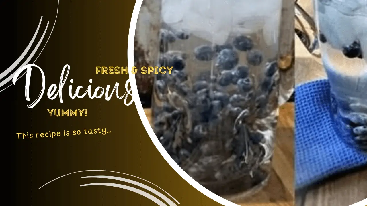 Blueberry Water A Refreshing Drink That Loves You Back