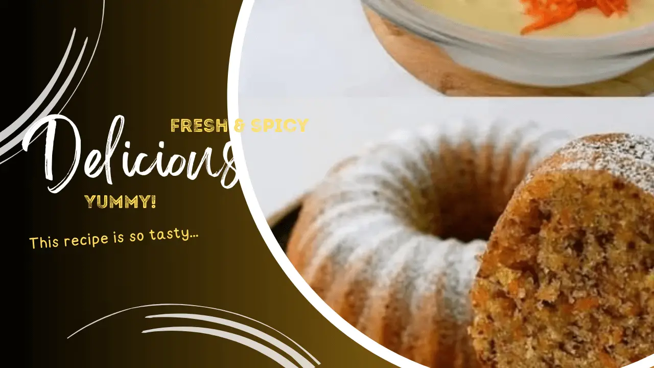 Carrot Walnut Cake Recipe