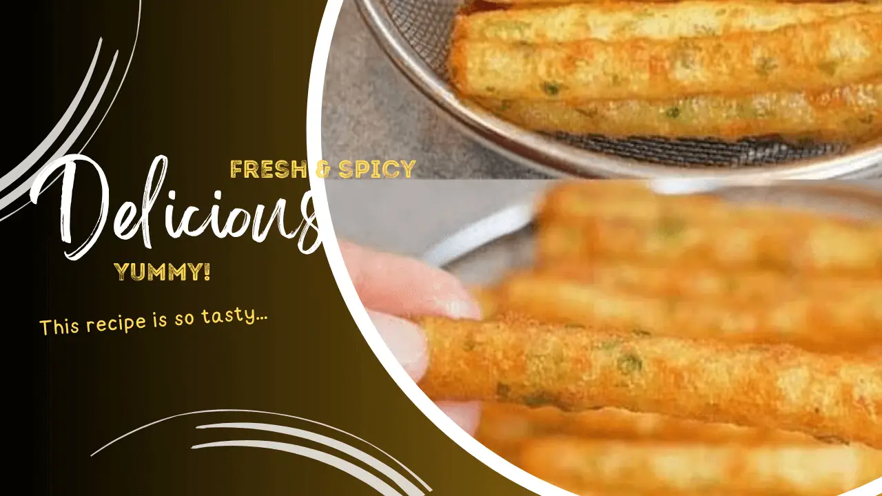 Cheese Crusted Fries Recipe