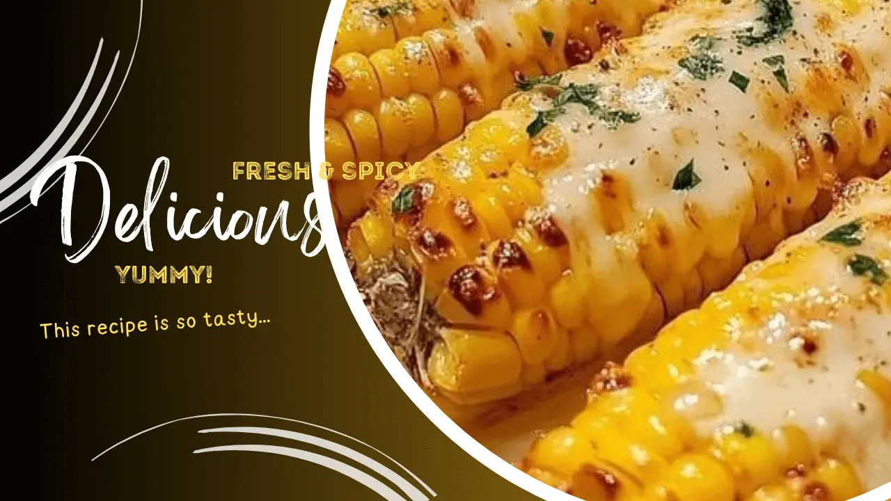 Cheesy Garlic Butter Corn on the Cob