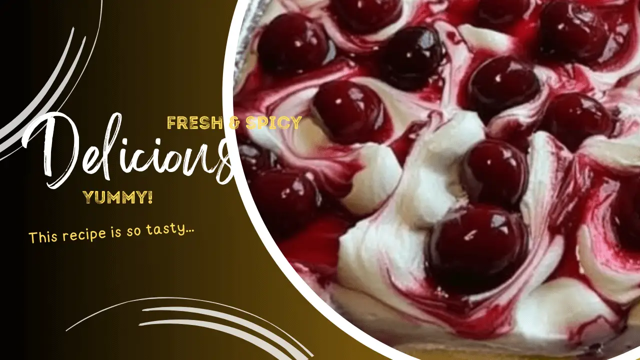Cherry Swirl Cheesecake Recipe
