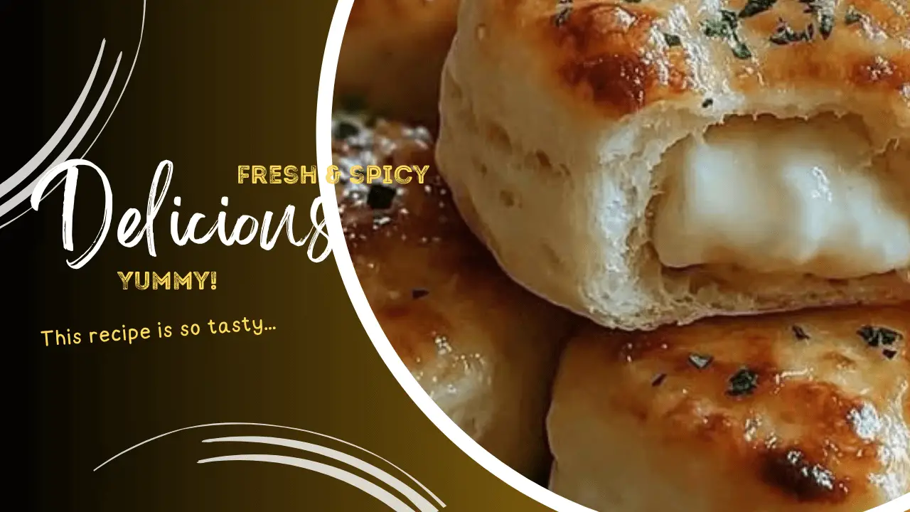 PILLSBURY BISCUIT GARLIC BUTTER CHEESE BOMBS