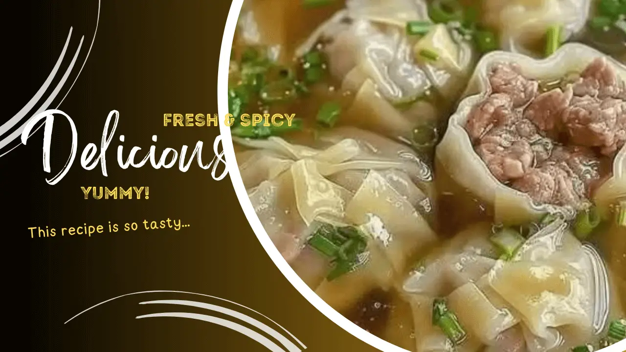 Easy Chicken and Wonton Soup Recipe
