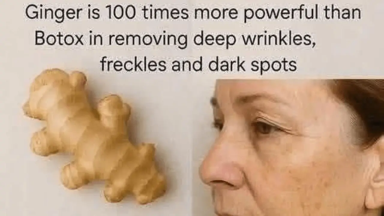 Ginger Face Serum for Wrinkles, Freckles, and Dark Spots