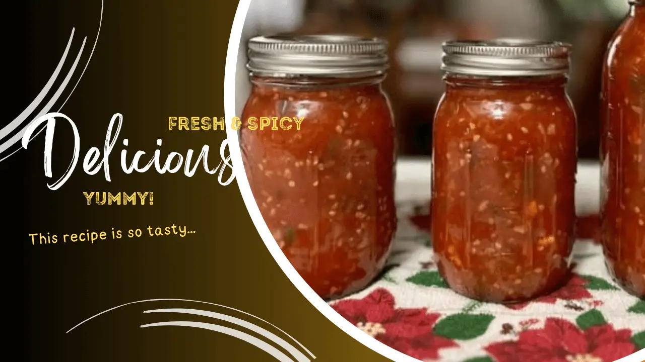 Homemade Canned Salsa Recipe
