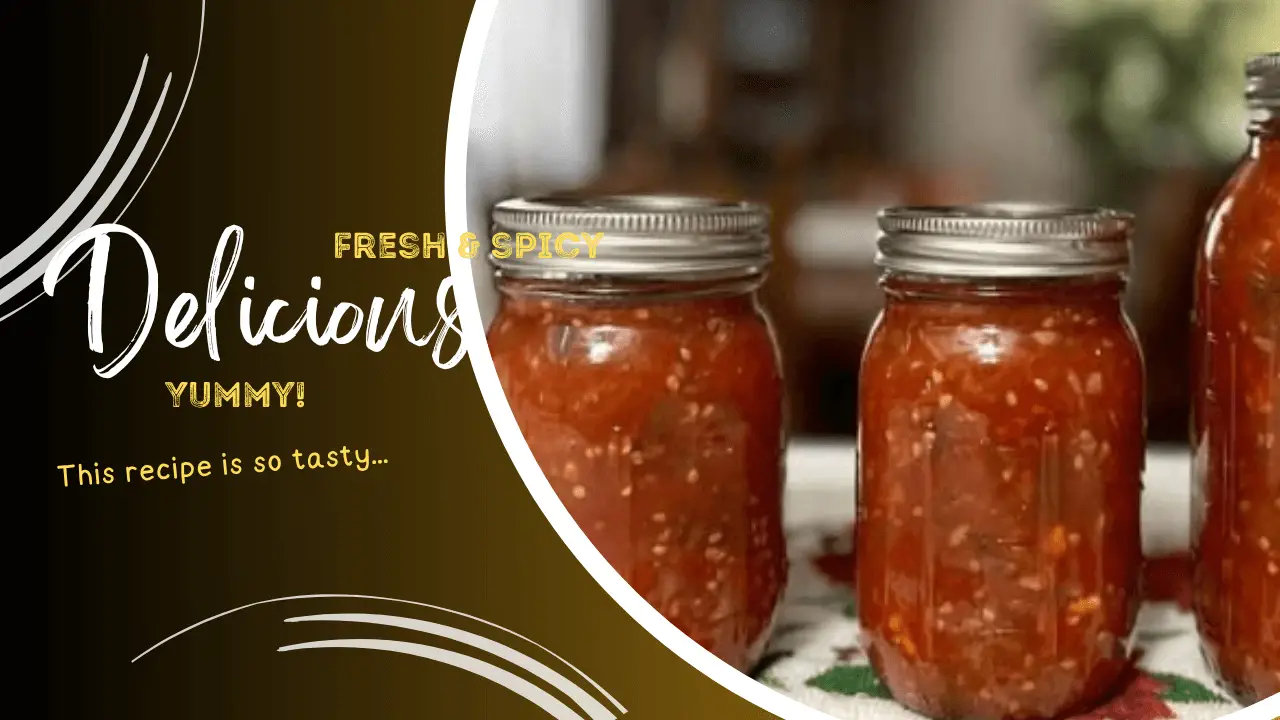 Homemade Canned Salsa Recipe