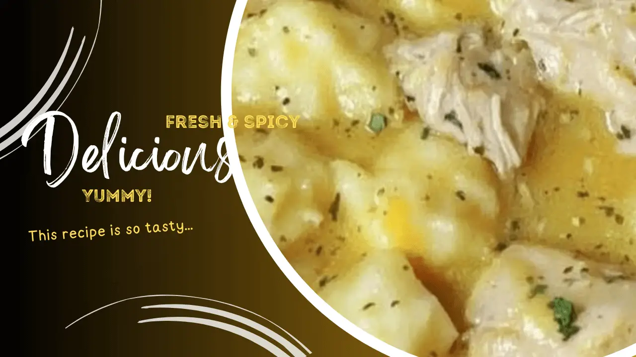 Homestyle Chicken and Dumplings Recipe