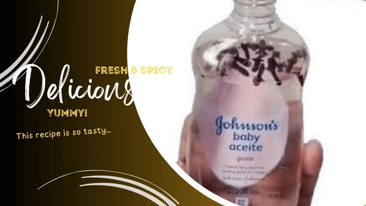 Mix Baby Oil and Cloves Recipe