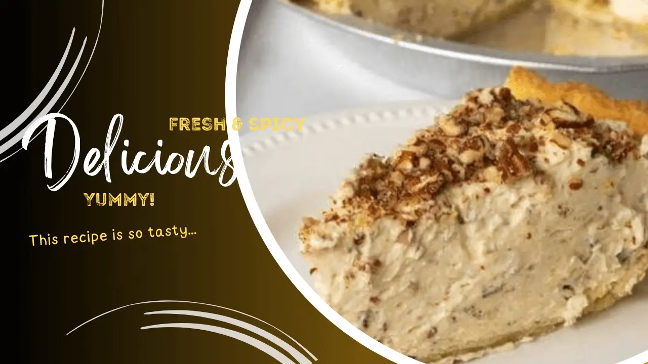 Pecan Cream Pie Recipe