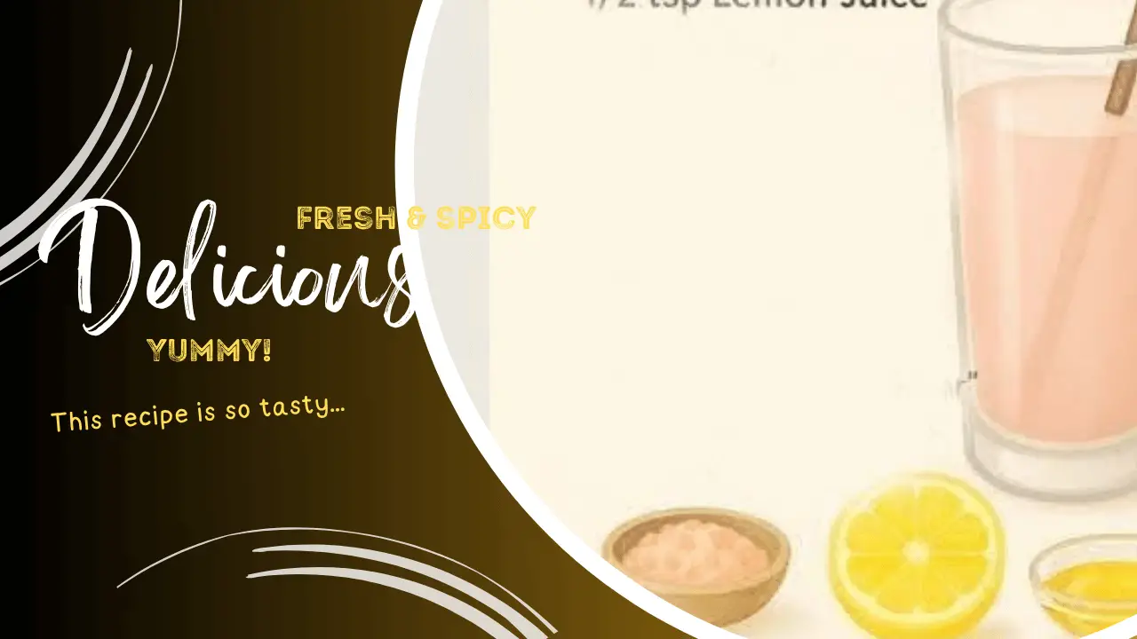 Pink Salt Trick Refreshing Detox Drink for Health and Energy