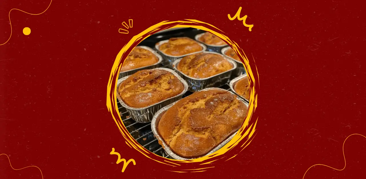 Golden Spice Loaf Cakes Recipe