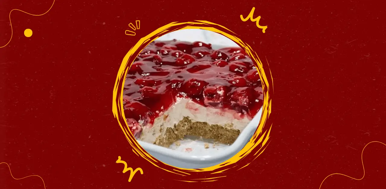 Triple Layer Cherry Cheesecake Delight Recipe