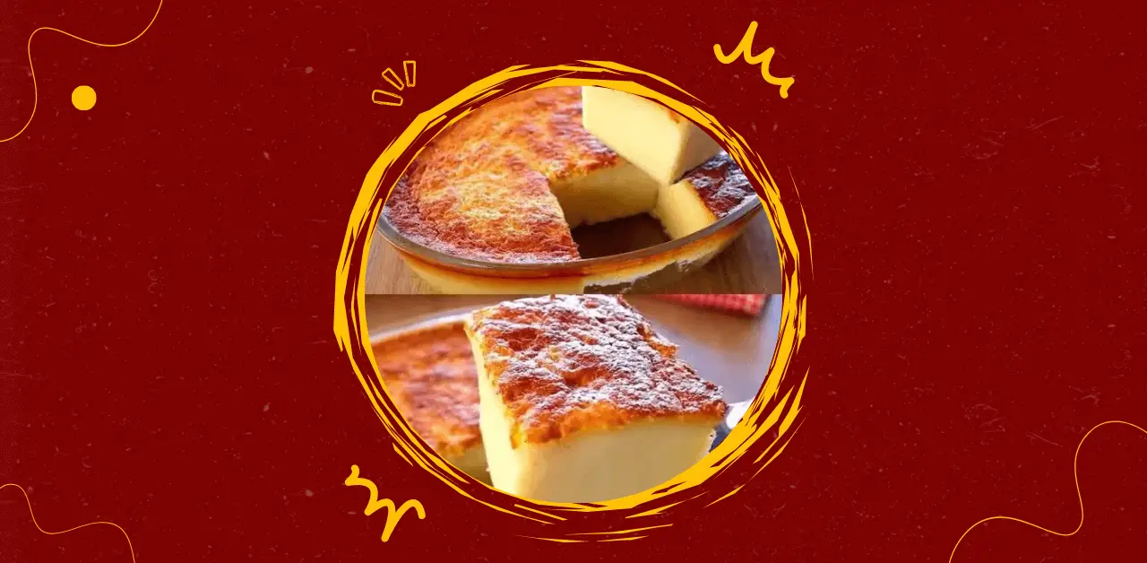 Golden Baked Custard Squares Recipe