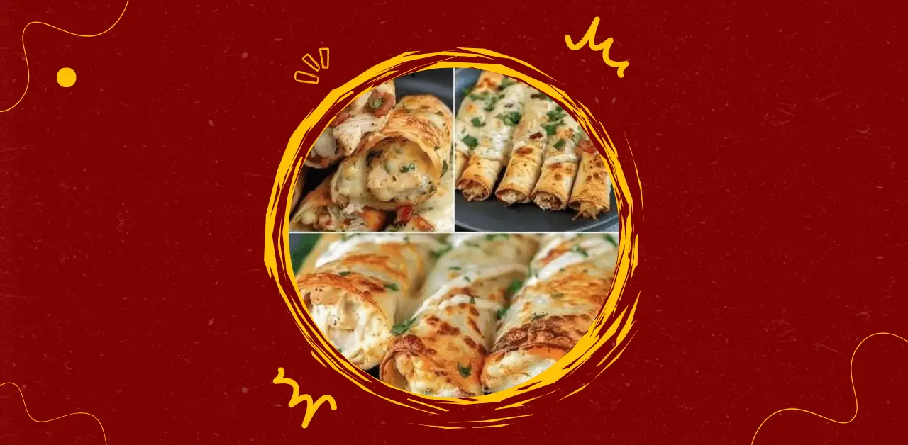 Cheesy Chicken Tortilla Rolls Recipe