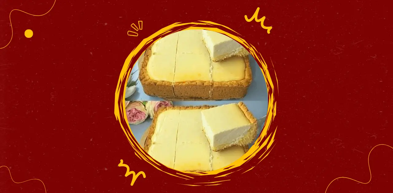 Creamy Baked Cheesecake Squares Recipe
