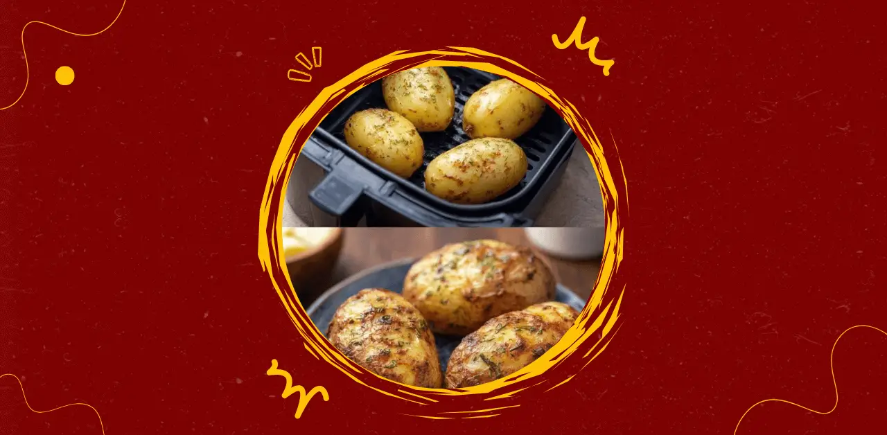 Crispy Air Fryer Baked Potatoes