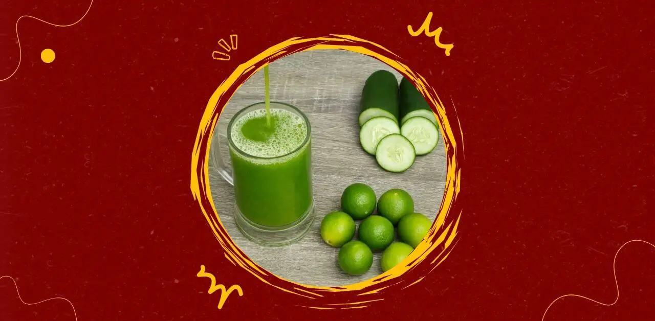 Cucumber Lime Detox Juice with a Zesty Twist Recipe