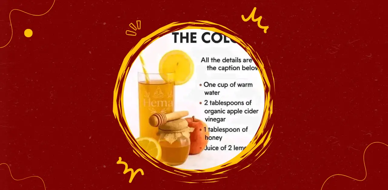Lemon Honey Apple Cider Colon Cleanse Tea Recipe