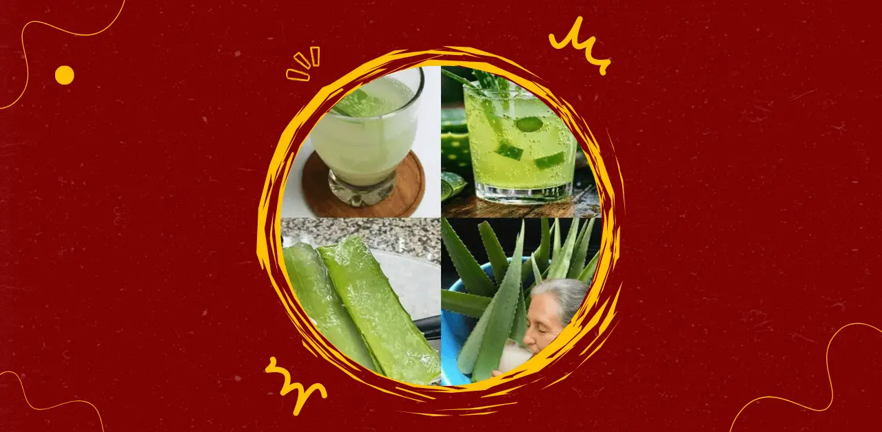 Fresh Aloe Vera Wellness Drink Recipe