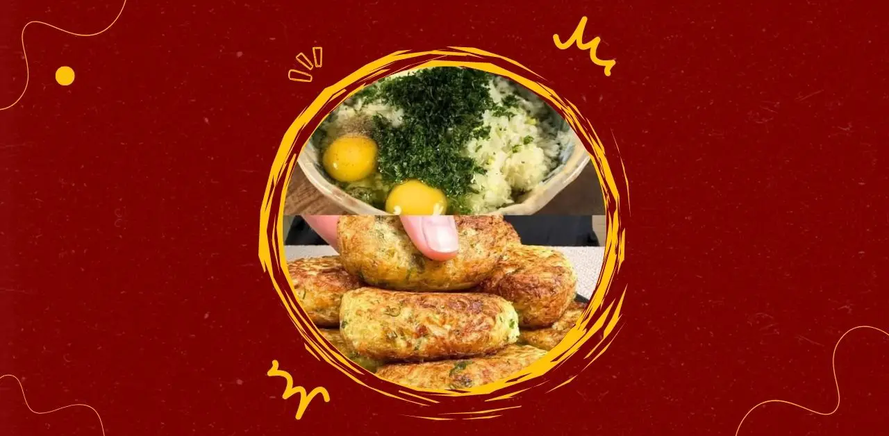 Golden Herb Potato Fritters Recipe