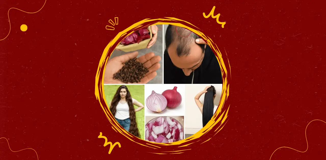 Clove and Onion Peel Hair Growth Tonic