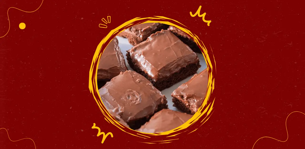 Fudgy Chocolate Brownies with Swirled Frosting Recipe