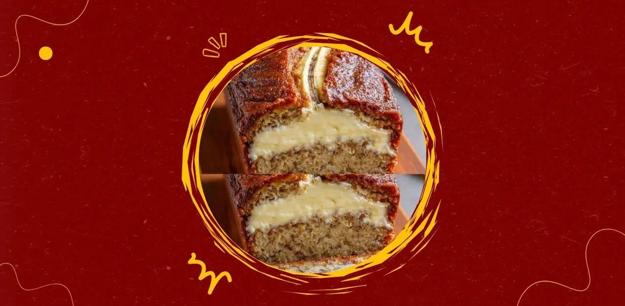 Cream Cheese-Filled Banana Bread Recipe