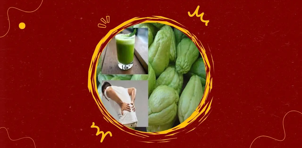 Chayote Vitality Juice for Back & Joint Wellness Recipe