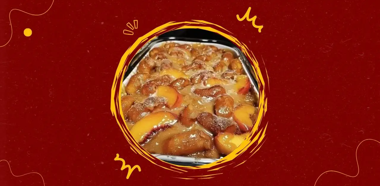 Golden Peach Cobbler with Cinnamon Sugar Crust Recipe