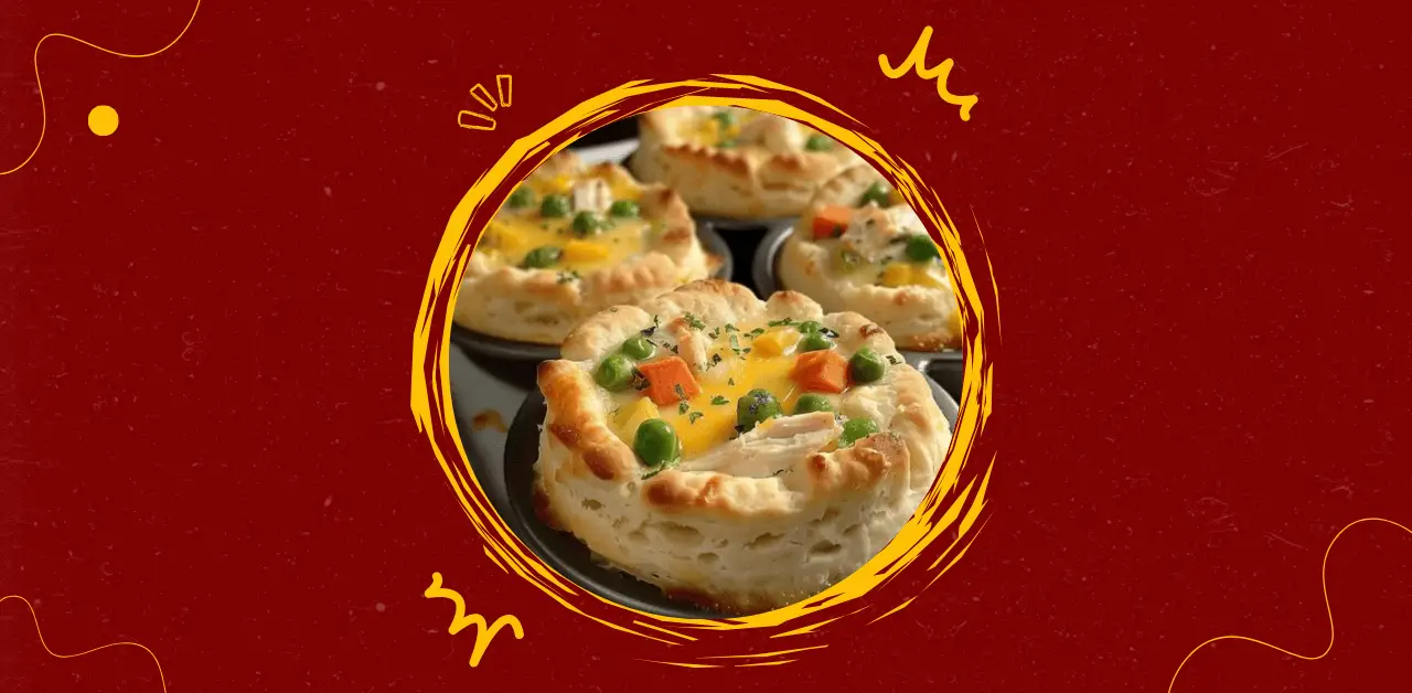 Mini Chicken Pot Pie Muffins