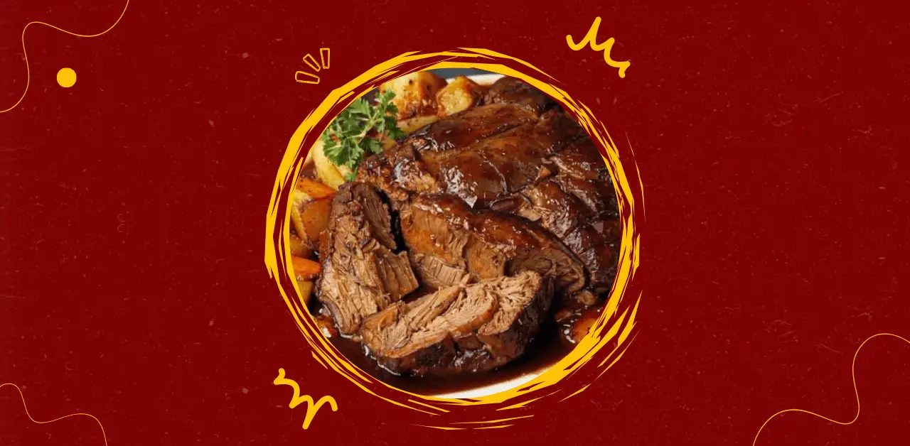 Slow Roasted Beef Pot Roast with Herb Potatoes Recipe