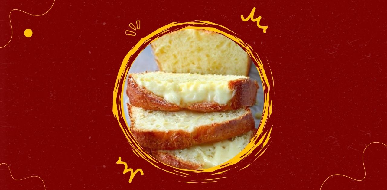 Creamy Custard-Filled Bread Loaf Recipe