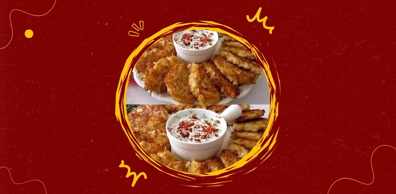 Crispy Garden Fritters with Herb Cream Dip Recipe