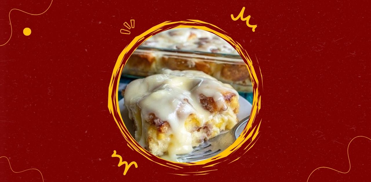 Fluffy Cinnamon Roll Casserole