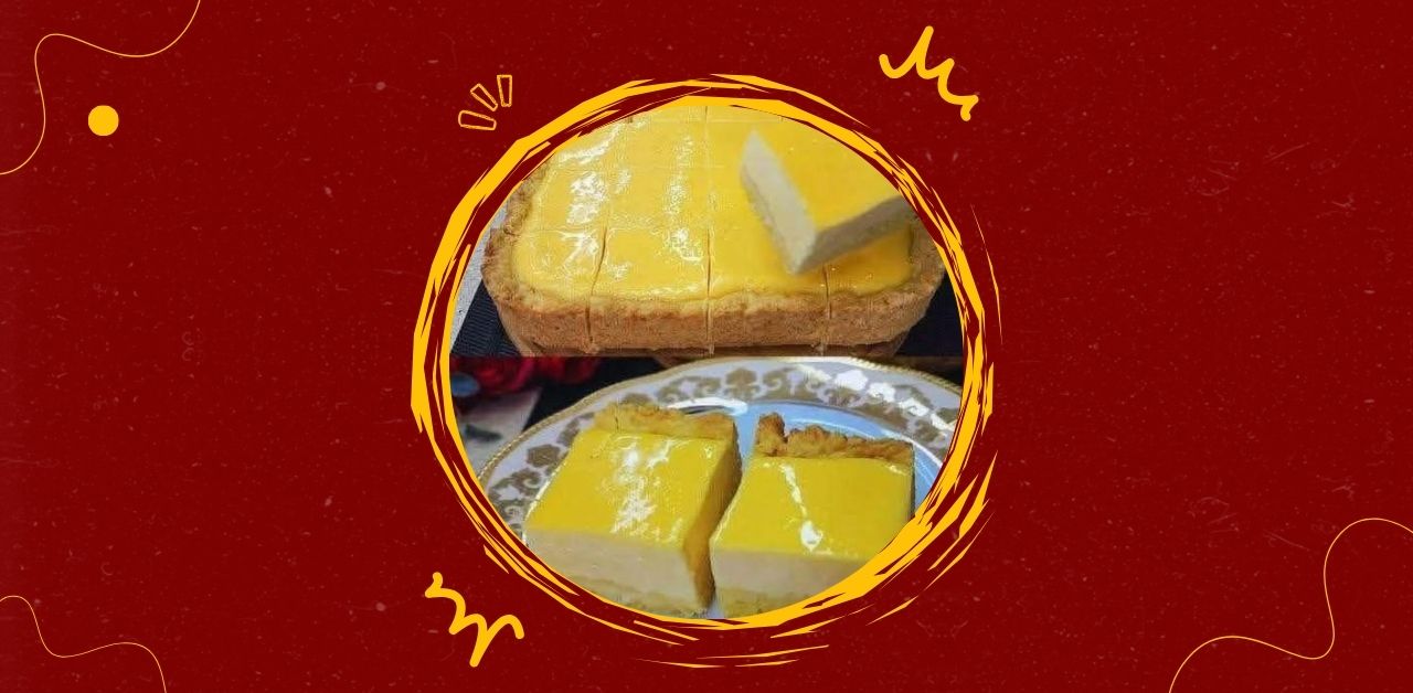 Golden Custard Layer Bars Recipe